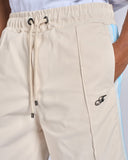 BERMUDA LUCIDO CON BANDA SMACCHIANATA