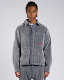 CAMICIA DENIM EFFETTO VELLUTO