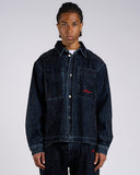 CAMICIA DENIM EFFETTO VELLUTO