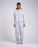 PANTALONE IN FELPA 500 GSM CON LOGO METALLICO