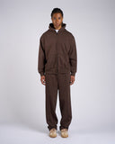 PANTALONE IN FELPA 500 GSM CON LOGO METALLICO