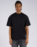 T-SHIRT IN JERSEY CON SALPA PELLE FRWRD SUL RETRO