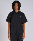 CAMICIA IN TESSUTO RIGATO TONO SU TONO