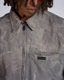 CAMICIA FULL PRINT EFFETTO LINO