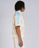 BOMBER CON ZIP MEZZA MANICA