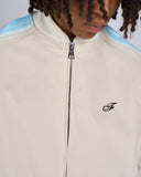 BOMBER CON ZIP MEZZA MANICA