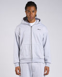 FELPA 500 GSM FULL ZIP CON LOGO METALLICO