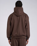 FELPA 500 GSM FULL ZIP CON LOGO METALLICO