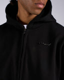 FELPA 500 GSM FULL ZIP CON LOGO METALLICO
