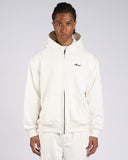 FELPA 500 GSM FULL ZIP CON LOGO METALLICO