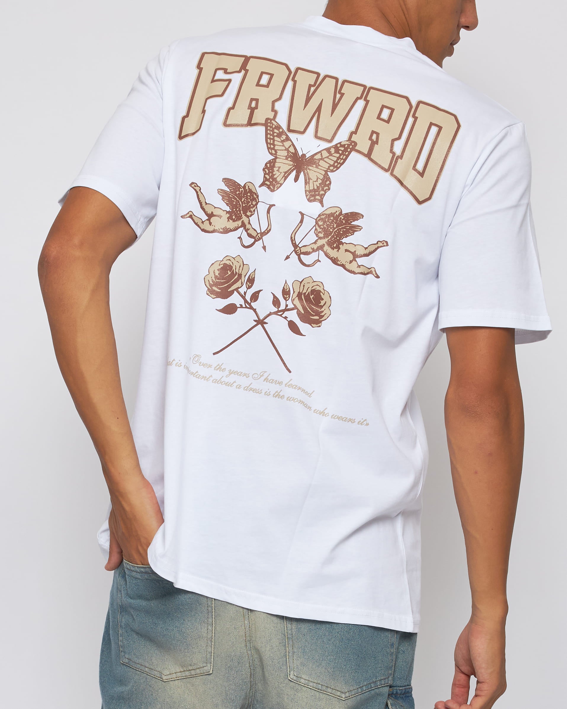 T shirt Stampa Retro FRWRD