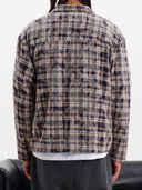 CAMICIA QUADRI CON ZIP