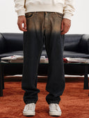 JEANS EFFETTO DEGRADE SABBIA