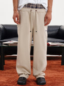 PANTALONE IN FELPA CON BUSTO TARTAN
