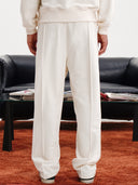 PANTALONE IN FELPA CON ZIP LATERALI