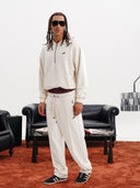 PANTALONE IN FELPA CON ZIP LATERALI