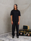 T-SHIRT CON BANDE LATERALI