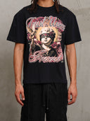 T-SHIRT CON STAMPA DIGITALE E STRASS