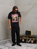 T-SHIRT CON STAMPA DIGITALE E STRASS