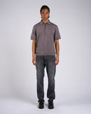 POLO COTONE JERSEY CON ZIP