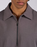 POLO COTONE JERSEY CON ZIP