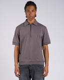 POLO COTONE JERSEY CON ZIP