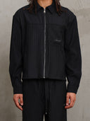 PANTALONE IN TESSUTO RIGATO
