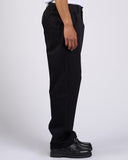 PANTALONE COTONE CON SALPINA PELLE E METALLO