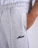 PANTALONE IN FELPA 500 GSM  CON LOGO METALLICO