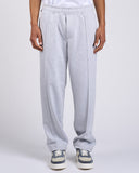PANTALONE IN FELPA 500 GSM  CON LOGO METALLICO
