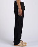 PANTALONE IN FELPA 500 GSM  CON LOGO METALLICO