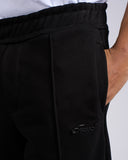 PANTALONE IN FELPA 500 GSM  CON LOGO METALLICO