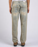 JEANS CHIARO CON LAVAGGIO EFFETTO SABBIA