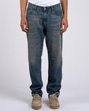 JEANS BLU CON EFFETTO SABBIA