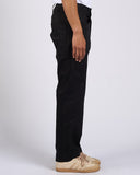 PANTALONE IN COTONE E SALPA IN PELLE