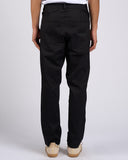PANTALONE IN COTONE E SALPA IN PELLE