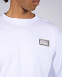 T-SHIRT IN JERSEY CON LOGO E CONTRTASTI