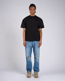 T-SHIRT IN JERSEY CON STAMPA ANGELO SUL RETRO