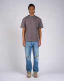 T-SHIRT IN JERSEY CON STAMPA ANGELO SUL RETRO