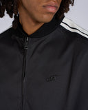 BOMBER CON ZIP MEZZA MANICA