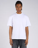T-SHIRT IN JERSEY CON SALPA PELLE FRWRD SUL RETRO