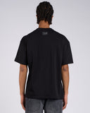 T-SHIRT IN JERSEY CON SALPA PELLE FRWRD SUL RETRO