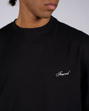 T-SHIRT IN JERSEY CON LOGO IN METALLO