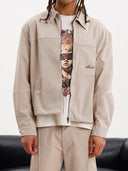 CAMICIA CON ZIP IN TESSUTO MORBIDO SCOTT