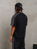 T-SHIRT CON BANDE LATERALI