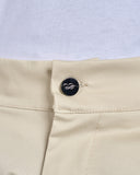 BERMUDA COTONE CON LOGO METTALLICO