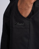 BERMUDA COTONE CON LOGO METTALLICO