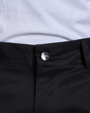 BERMUDA COTONE CON LOGO METTALLICO
