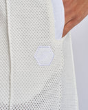 BERMUDA IN TESSUTO MAGLIA FORATA