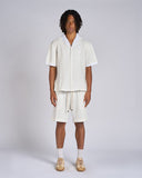 BERMUDA IN TESSUTO MAGLIA FORATA
